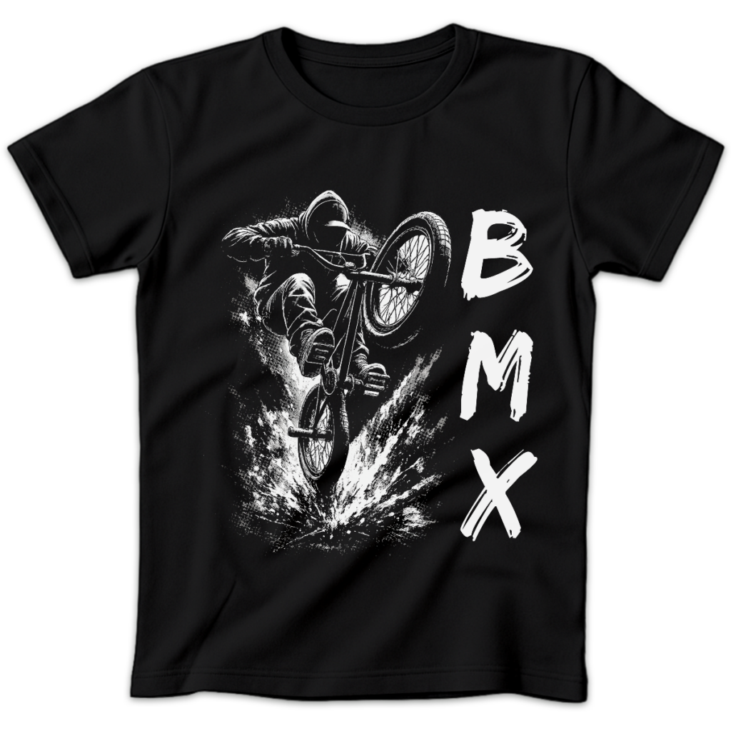 Koszulka damska BMX czarna
