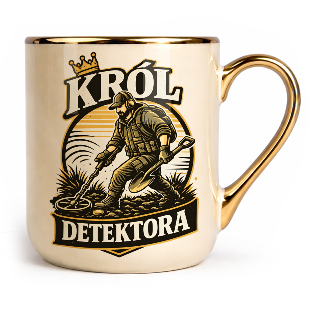 Kubek Elegant Król detektora
