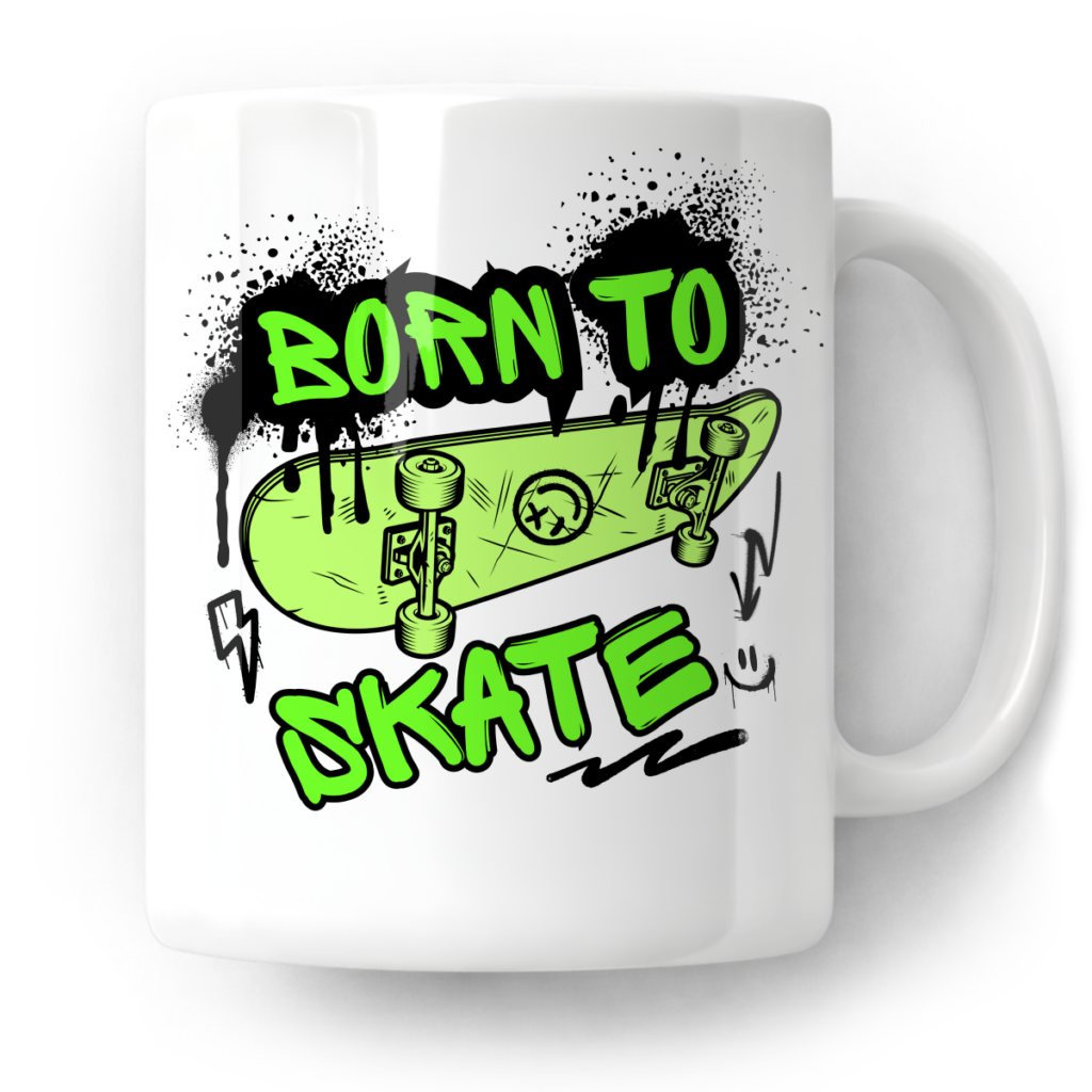 Kubek Born to skate