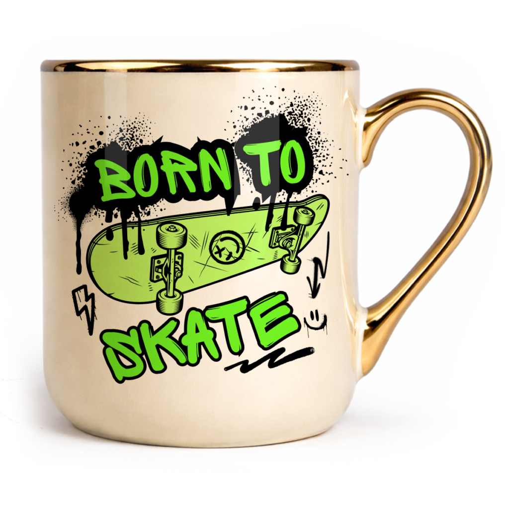 Kubek Elegant Born to skate