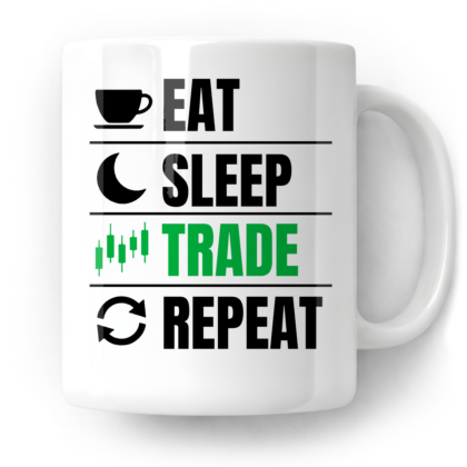 Kubek Eat sleep trade repeat