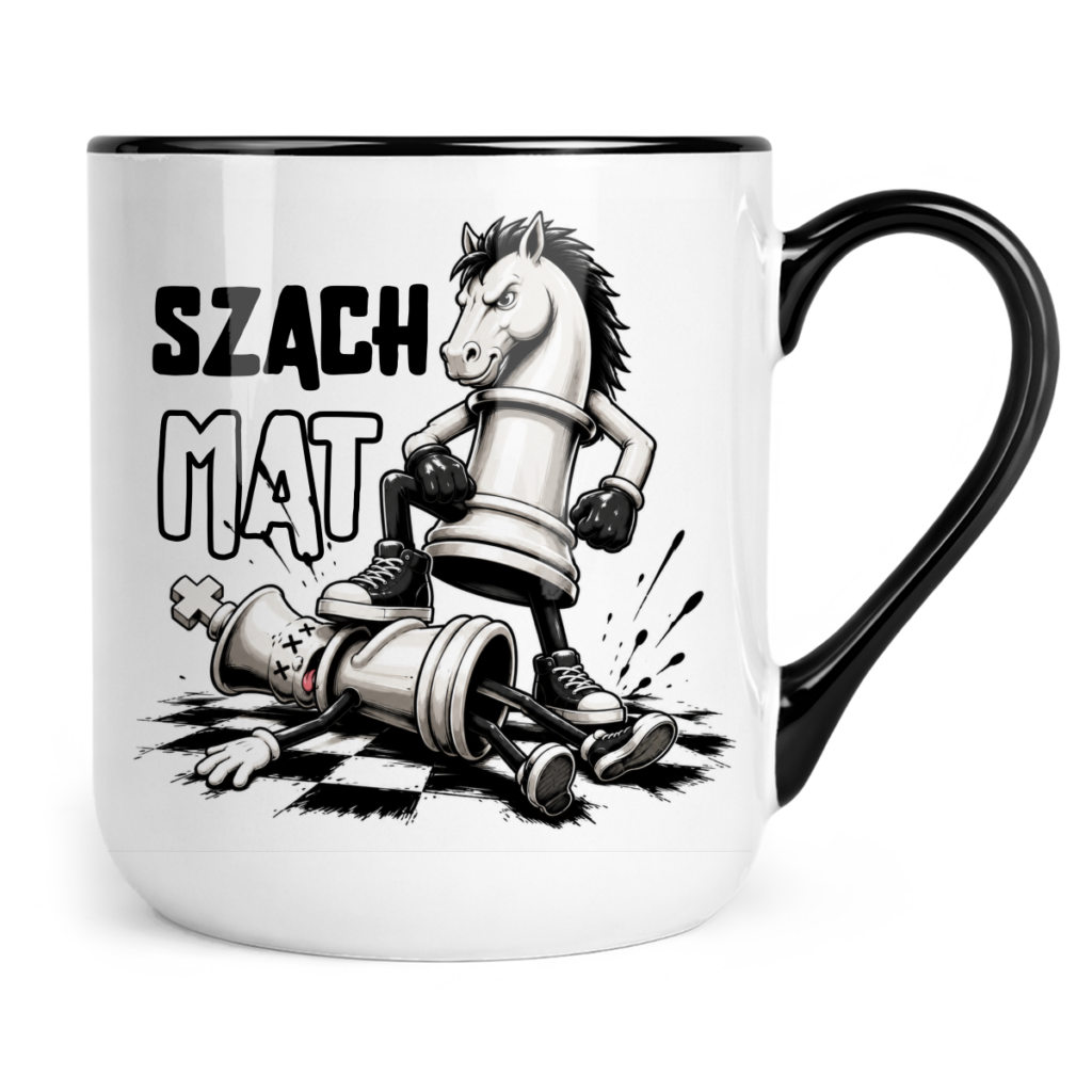 Kubek Coffee Szach mat