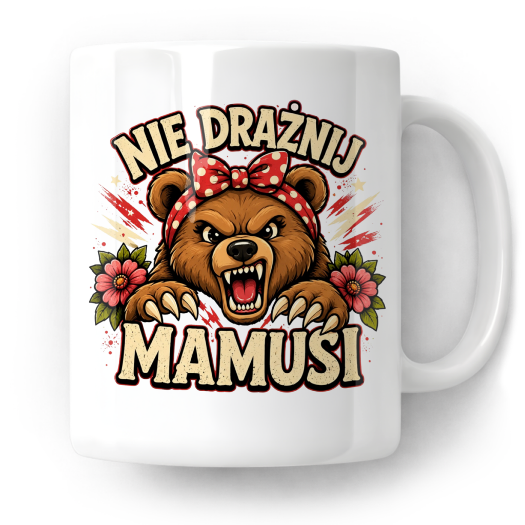 Kubek Nie drażnij mamusi