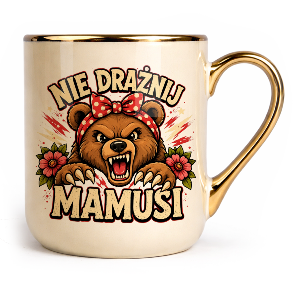 Kubek Elegant Nie drażnij mamusi