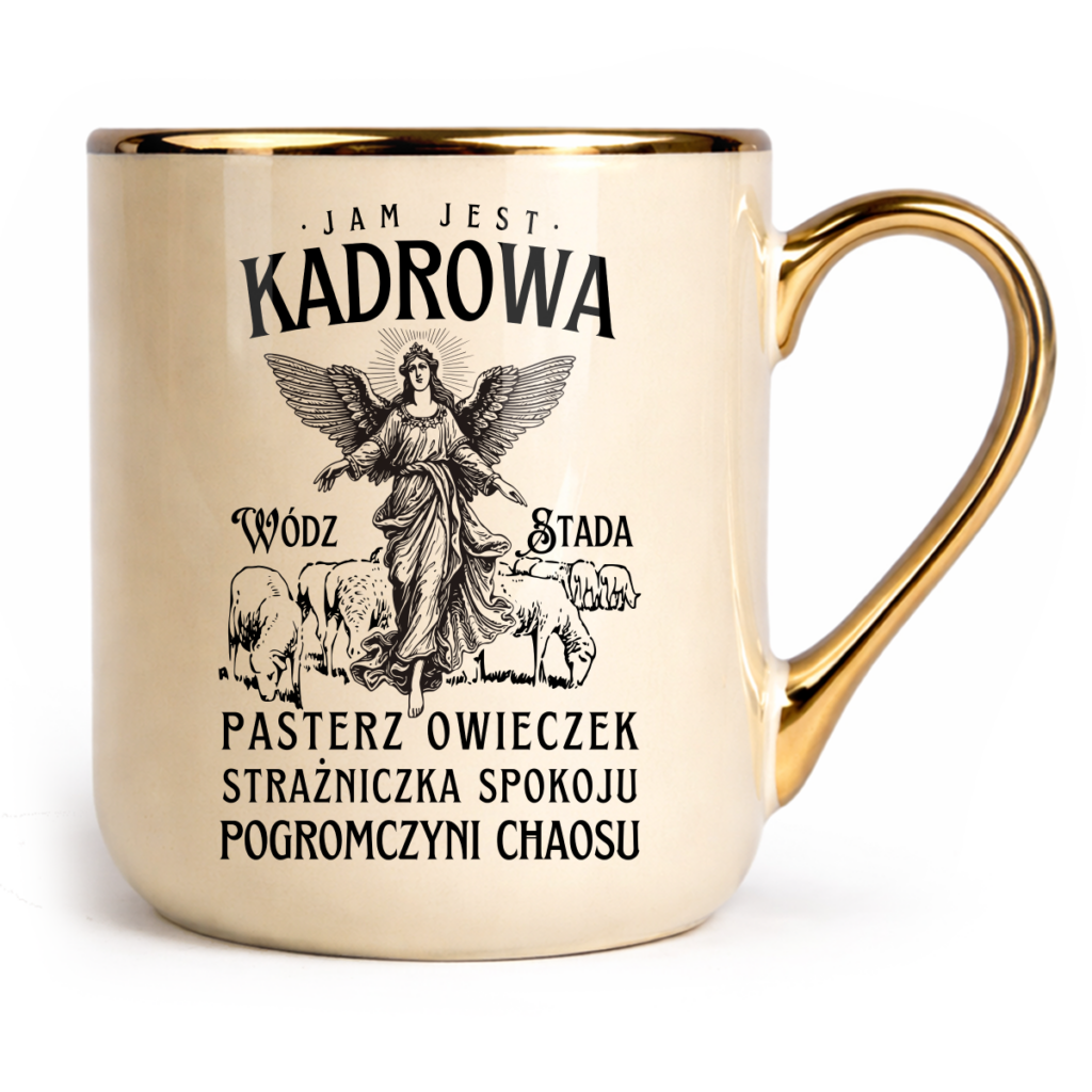 Kubek Elegant Jam jest kadrowa