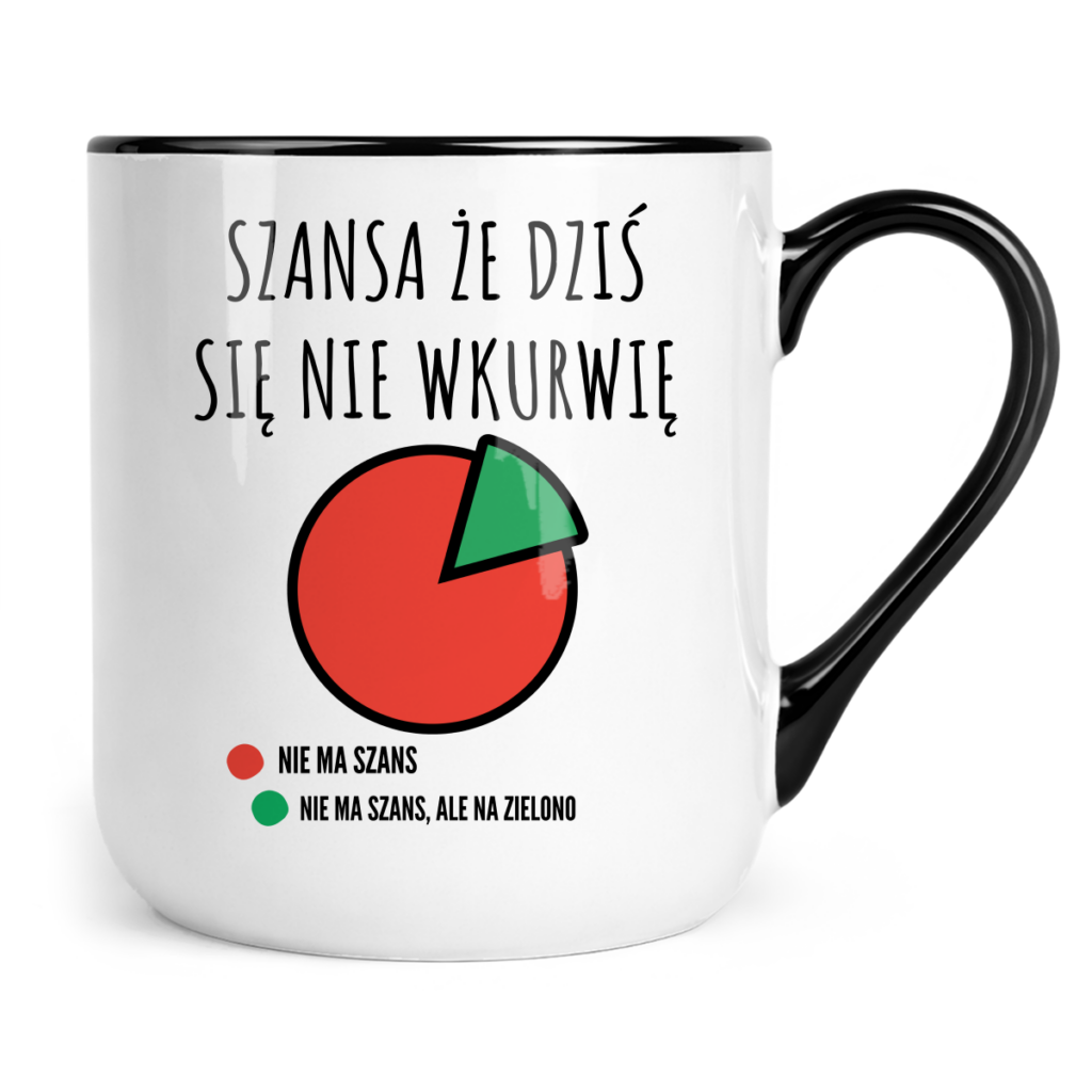 Kubek Coffee Szansa że dziś się nie wkurwię