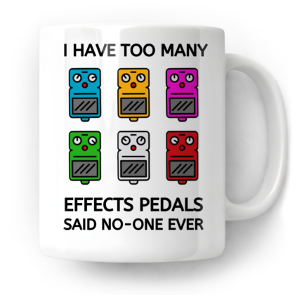Kubek I have too many effects pedals