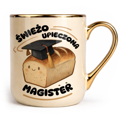 Kubek Elegant Świeżo upieczona magister