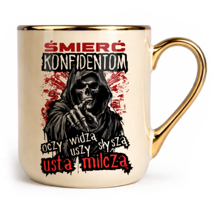 Kubek Elegant Śmierć konfidentom