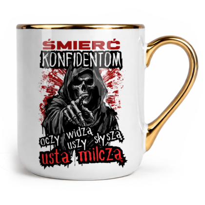 Kubek Glamour Śmierć konfidentom